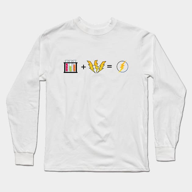 Comic Equation Long Sleeve T-Shirt by CandD